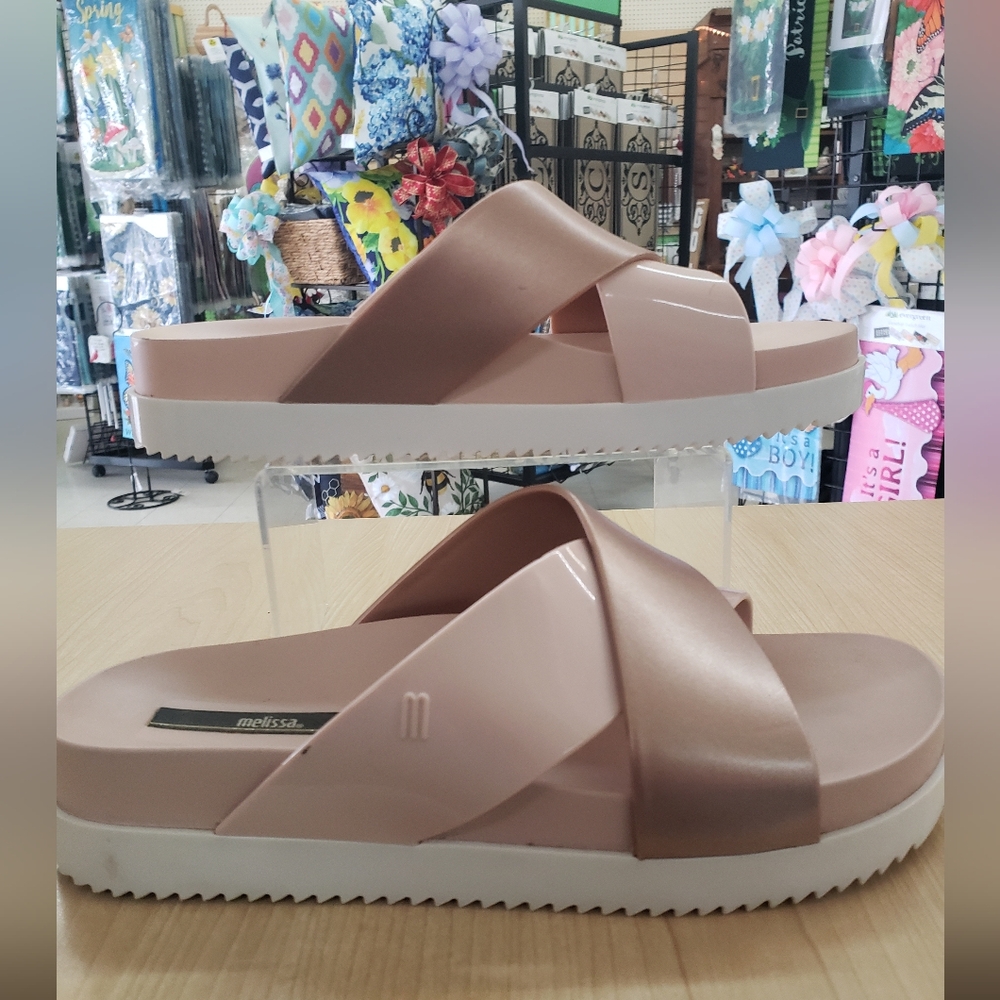 Melissa Cosmic Criss Cross Slides